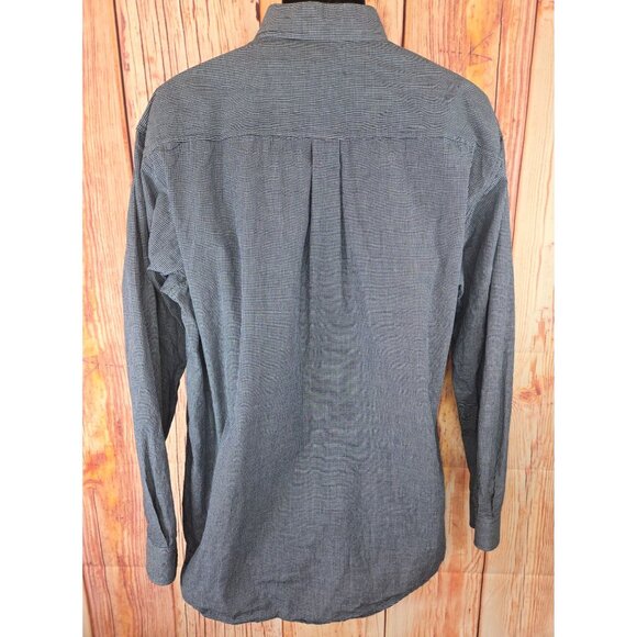 Cinch Mens Button-Down Black Check Shirt XL Western Cowboy - Picture 2 of 7